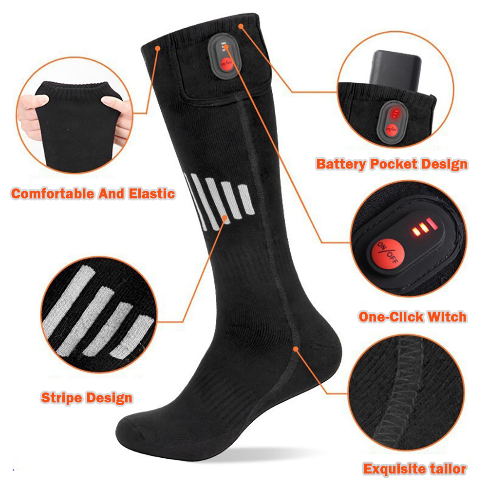 Winter Heated Socks With Batte - Battery Case Storage review and price