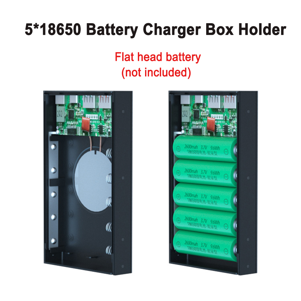 5*18650 Battery Power Bank Cas - Battery Case Storage review and price