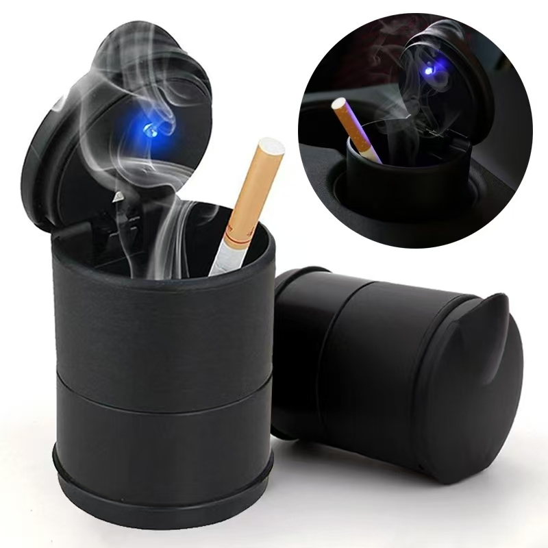 Portable Car LED Ashtray Unive - Vape Decoration review and price